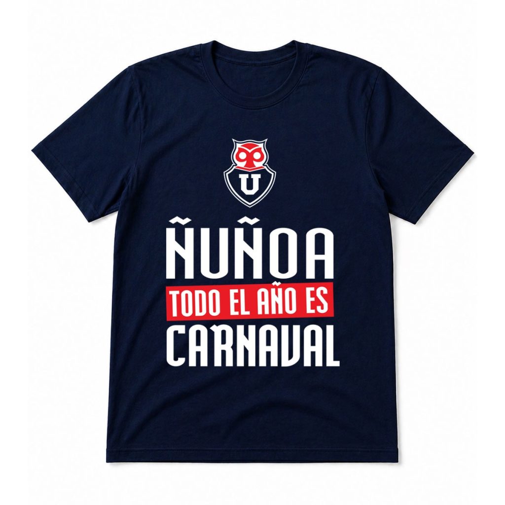 Polera Ñuñoa Todo el Año es Carnaval