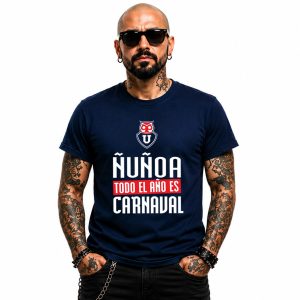 Polera Ñuñoa Todo el Año es Carnaval