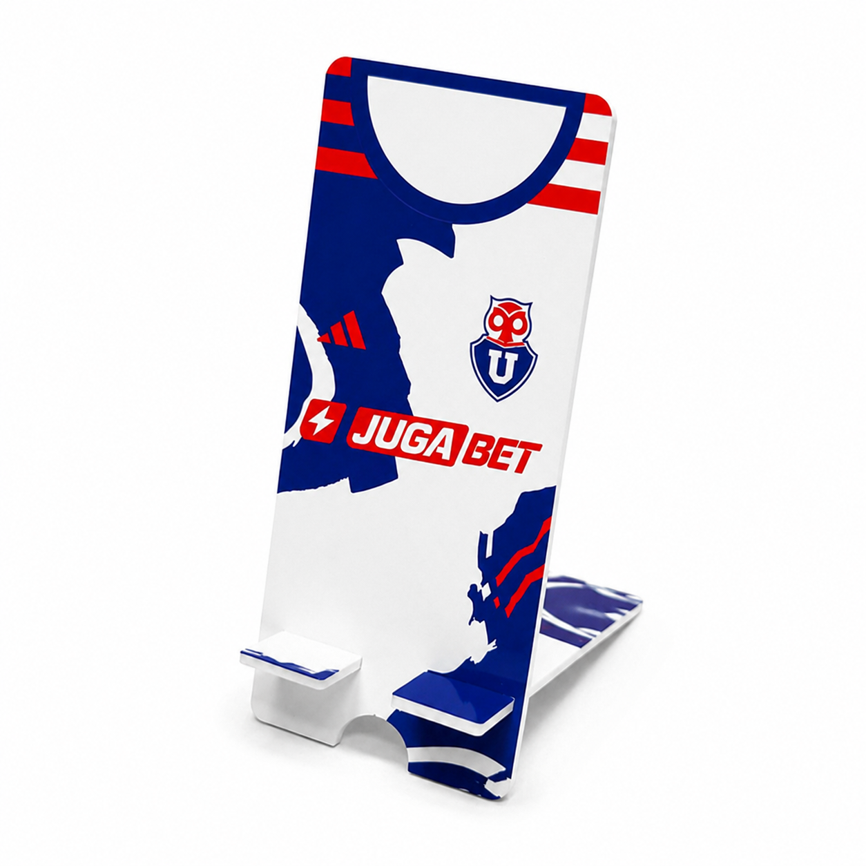Soporte acrílico celular camiseta 2026 blanca - Imagen 2
