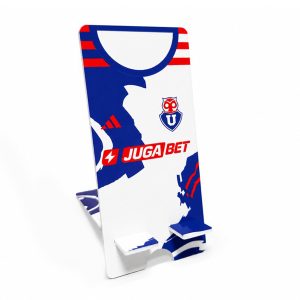 Soporte acrílico celular camiseta 2026 blanca