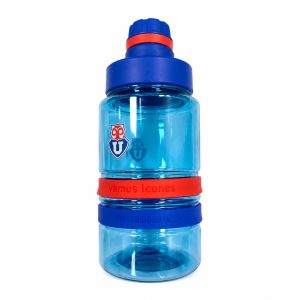 Botella líneas de la U de Chile